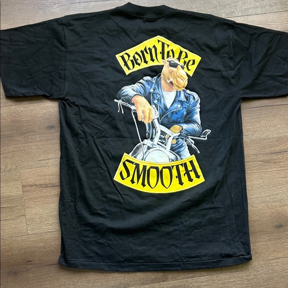 Camel Other - Camel Joe Vintage 1992 Black Graphic Tee - Born to Be Smooth ! XL
